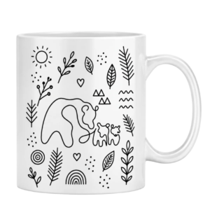 mug forest design